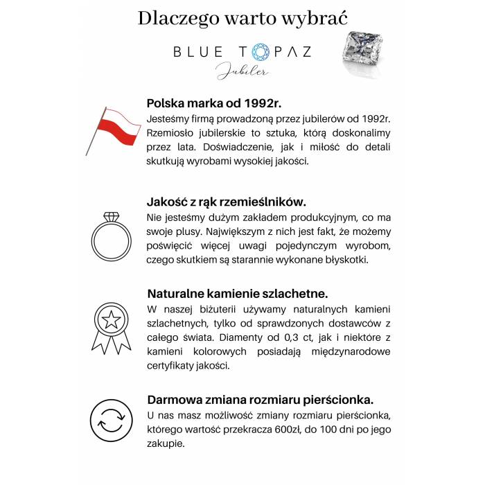 Złoty pierścionek ażurowy